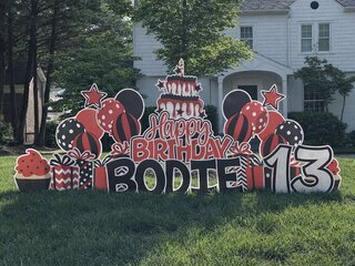 Red & Black Birthday