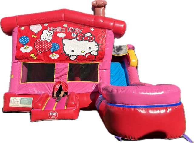 #14 Hello kitty bounce house 