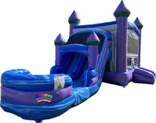 Royal Castle Module Inflatable Combo Dual Lanes (Wet and Dry)