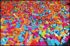 Glow in the Dark Brick Building Parties