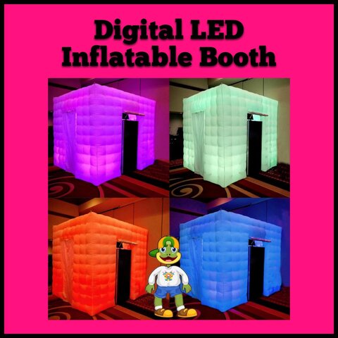 Digital LED Inflatable Booth