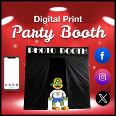 Digital Print Party Booth