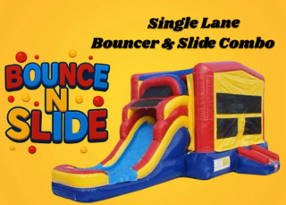  Bounce N Slide Bouncer with Slide Combo 