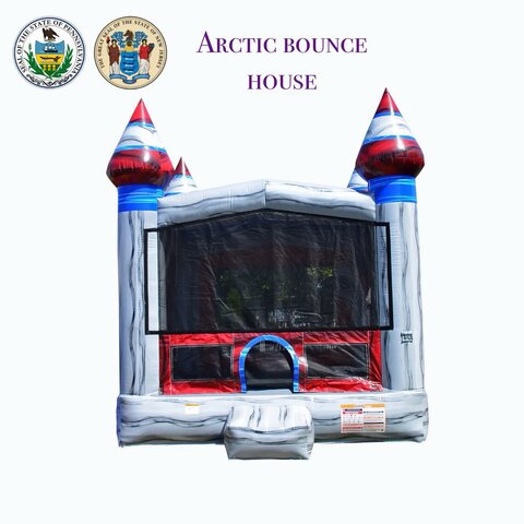 Red, white, and blue bouncer