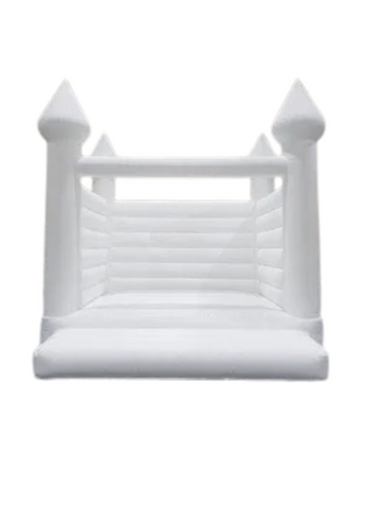 White bounce house