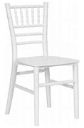 Kids White Chivary Chair