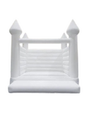 White bounce house