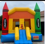 Crayon Bounce House