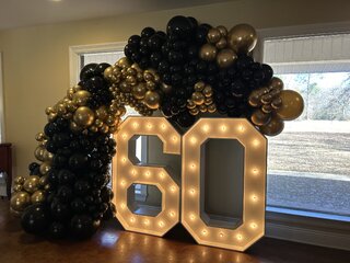 12ft Custom Balloon Garland