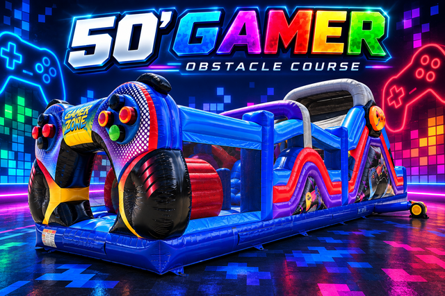 50' Gamer Obstacle Course (Dry Only)
