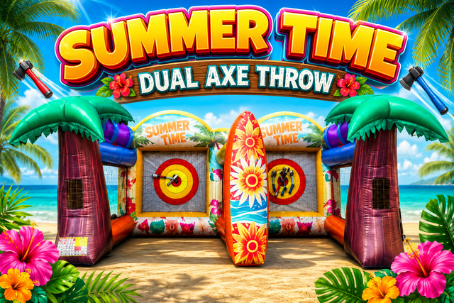 Summer Time Dual Axe Throw