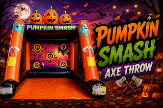 Pumpkin Smash Axe Throw