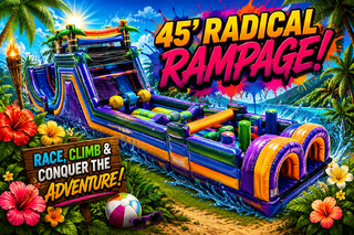  45' Radical Rampage Obstacle Course
