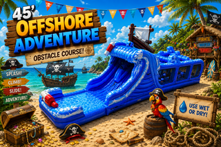 45' Offshore Adventure Obstacle Course