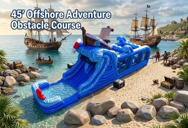 45' Offshore Adventure Obstacle Course
