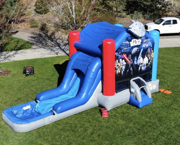 Star Wars Combo Bounce House (Wet)