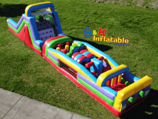60' Rainbow Obstacle Course