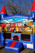 Fire Truck - Rescue Bounce House