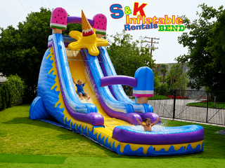 Ice Cream Bar 24' Water Slide