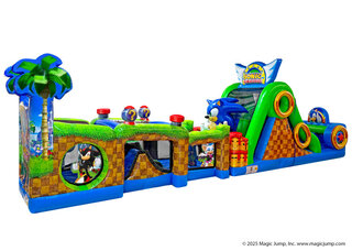 Sonic 50' Obstacle Course