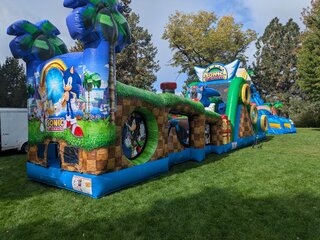 Sonic 50' Obstacle Course