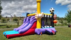 Sport Combo with Slide Bounce House (Dry)