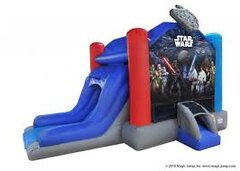 Star Wars Combo Bounce House (Dry)