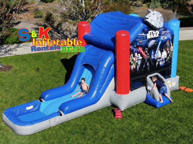 Star Wars Combo Bounce House (Wet)