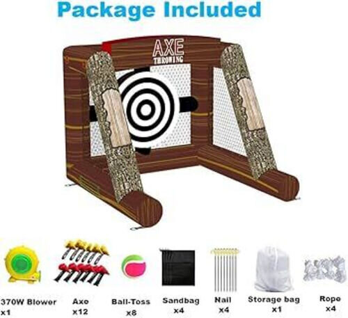 Inflatable Axe Throwing Velcro