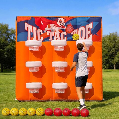 Tic Tac Toe Basketball 