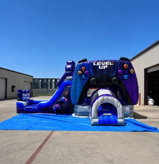 Level Up Bounce House Rental for Parties and Events by Sky High Rentals
