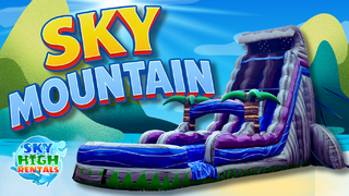 <font size= 5 color= Gray>Sky Mountain </font><font color = gray size=4>- (27 Ft.)</font><font color=black size= 4><p>Makes Waves</p></font>
