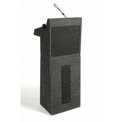 Podium with Speaker and Mic