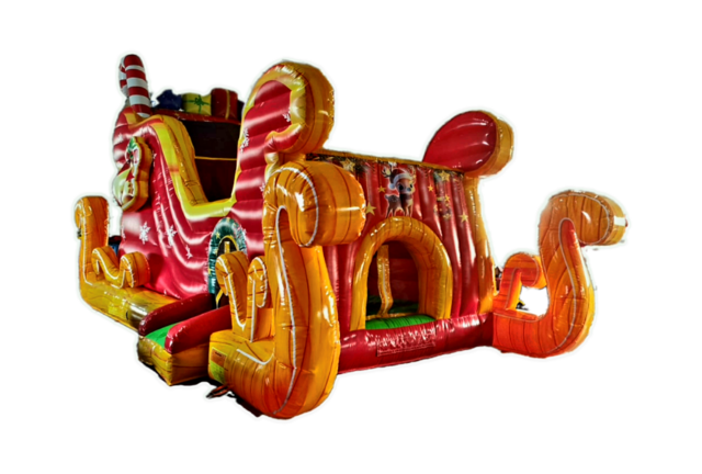 Santa's Sleigh Inflatable Combo