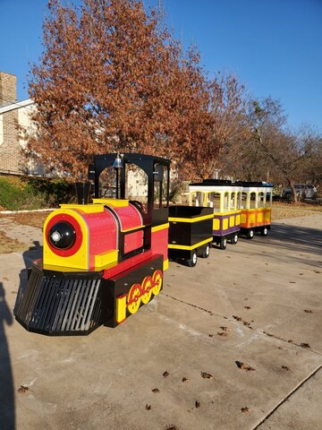 Royal Trackless Train (with driver)