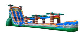 27ft Tiki Plunge Double Slide