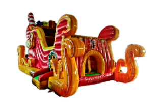 Santa's Sleigh Inflatable Combo