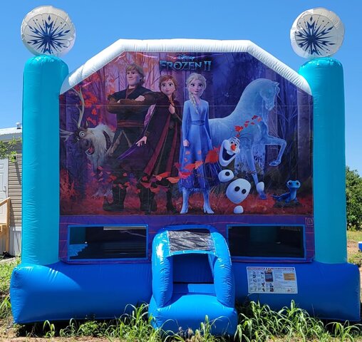 Frozen 2 Themed Bounce House