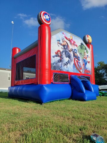 Avengers Themed Bounce House