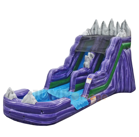 16' Dark Night Inflatable Water Slide