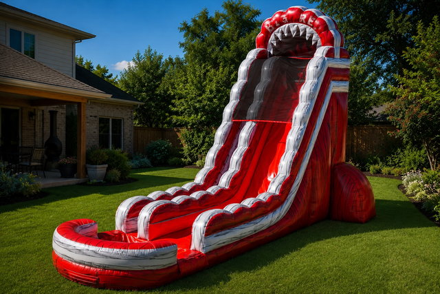 24' Big Red Water Slide
