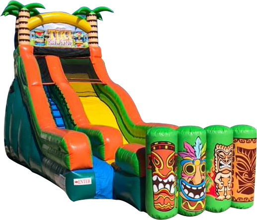 Tiki Island Slide Rental