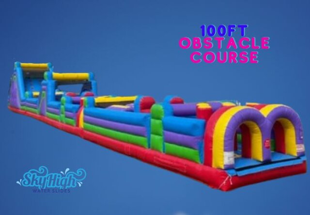 100 Foot Adrenaline Surge Obstacle Course