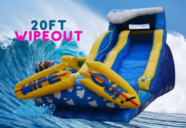 20 Foot Wipe Out Slide