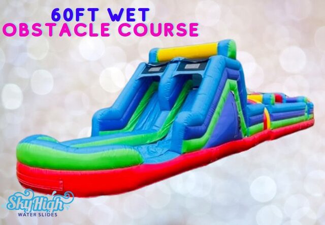 60ft Wet Obstacle Course Rental