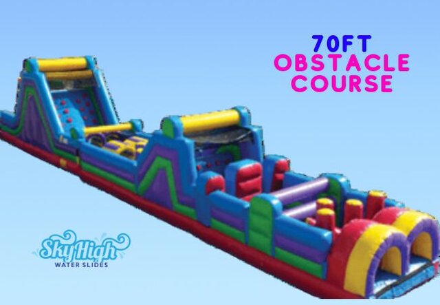 70 Foot Adrenaline Surge Obstacle Course