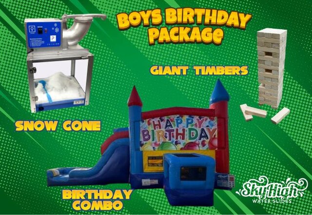 Boys Birthday Party Package