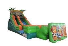 20 Foot Tiki Island Slide