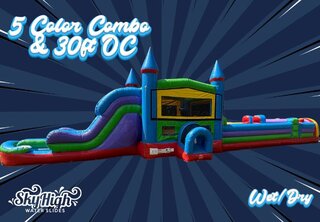 5 Color Combo with 30ft Obstacle Course