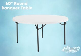 60 Inch Plastic Round Tables